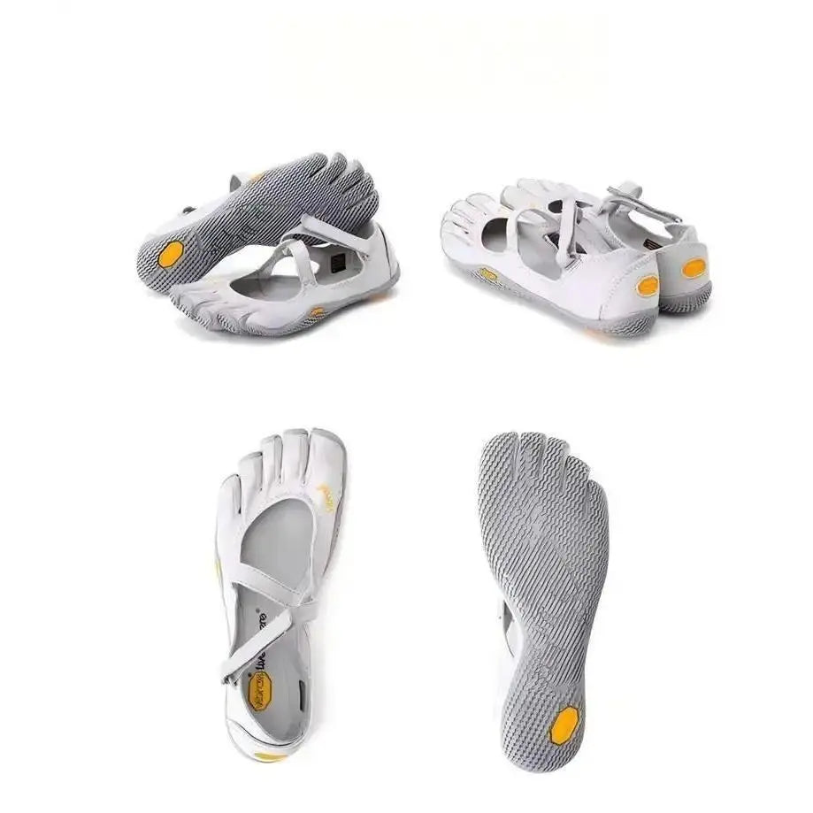 Women's Non-Slip Five-Toe Yoga and Pilates Shoes – Breathable Barefoot Workout Footwear for Dance, Ballet, Running, Fitness, Gym, and Everyday Use