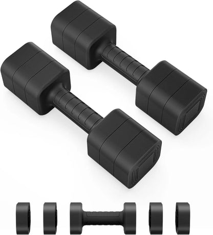 3-In-1 Adjustable Home Gym Dumbbell Set