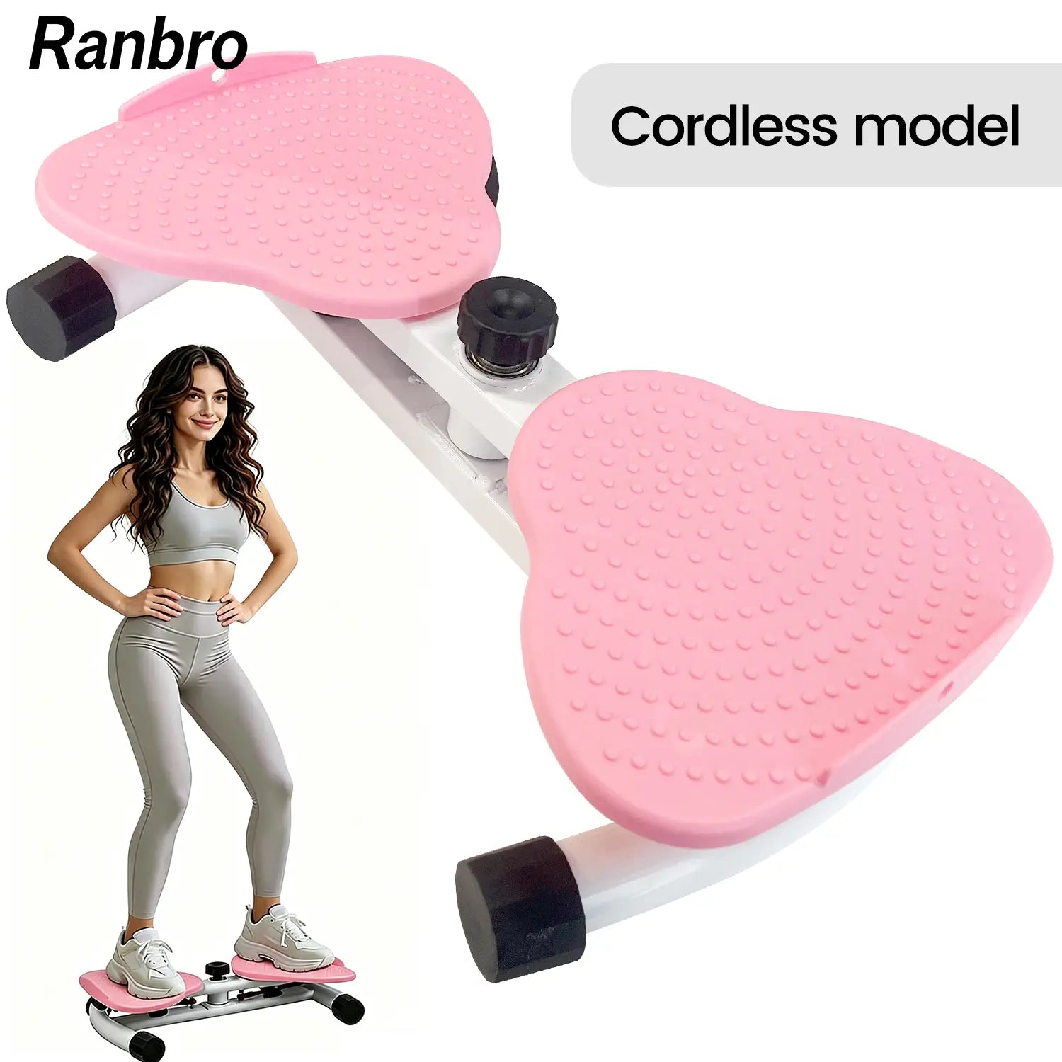 Ranbro Waist Twist Machine with Resistance Bands