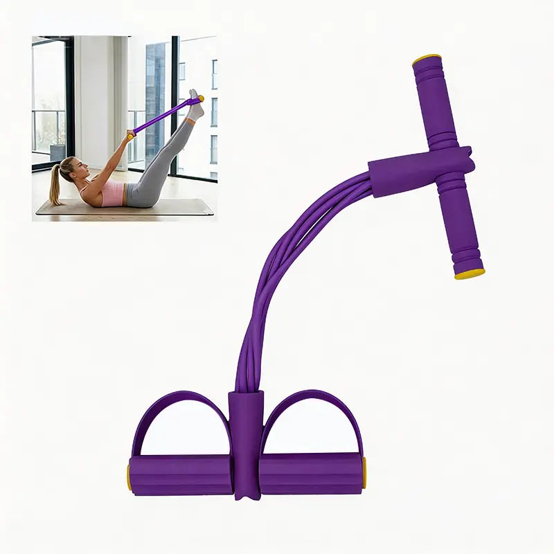 6-Tube Elastic Pedal Puller