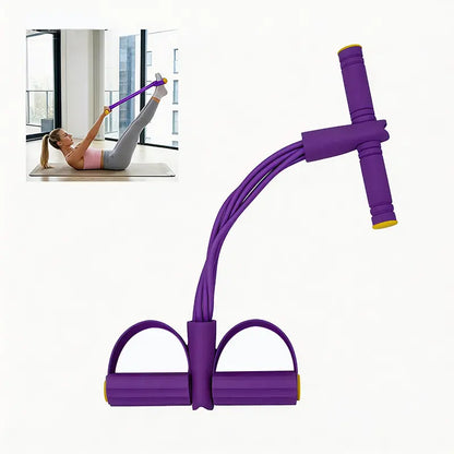 6-Tube Elastic Pedal Puller