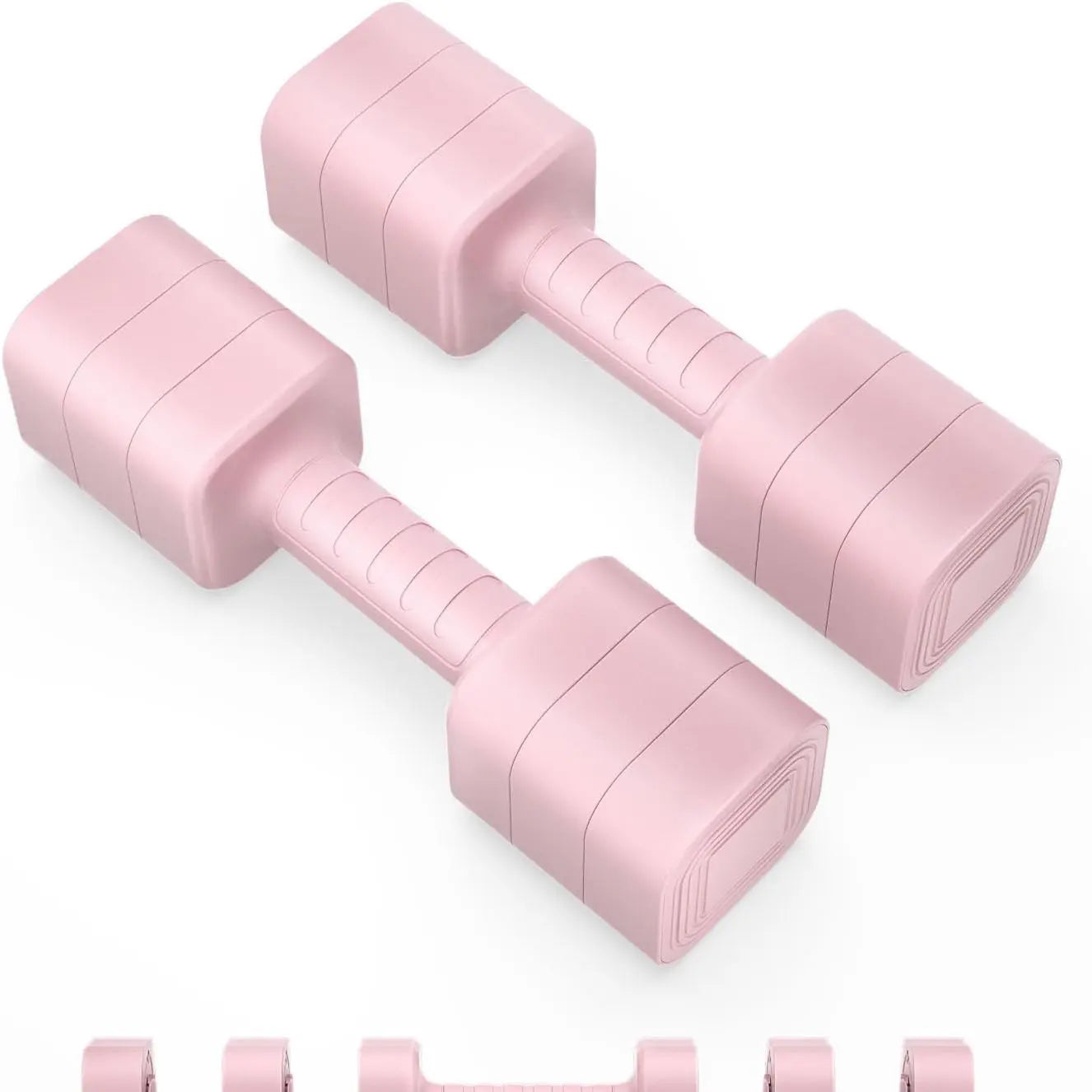 3-In-1 Adjustable Home Gym Dumbbell Set
