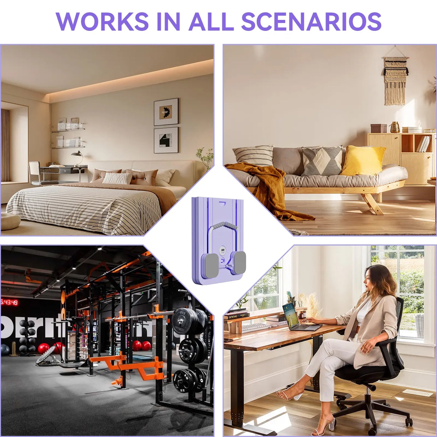 Vigorbrawn Foldable Abdominal Exercise Machine 