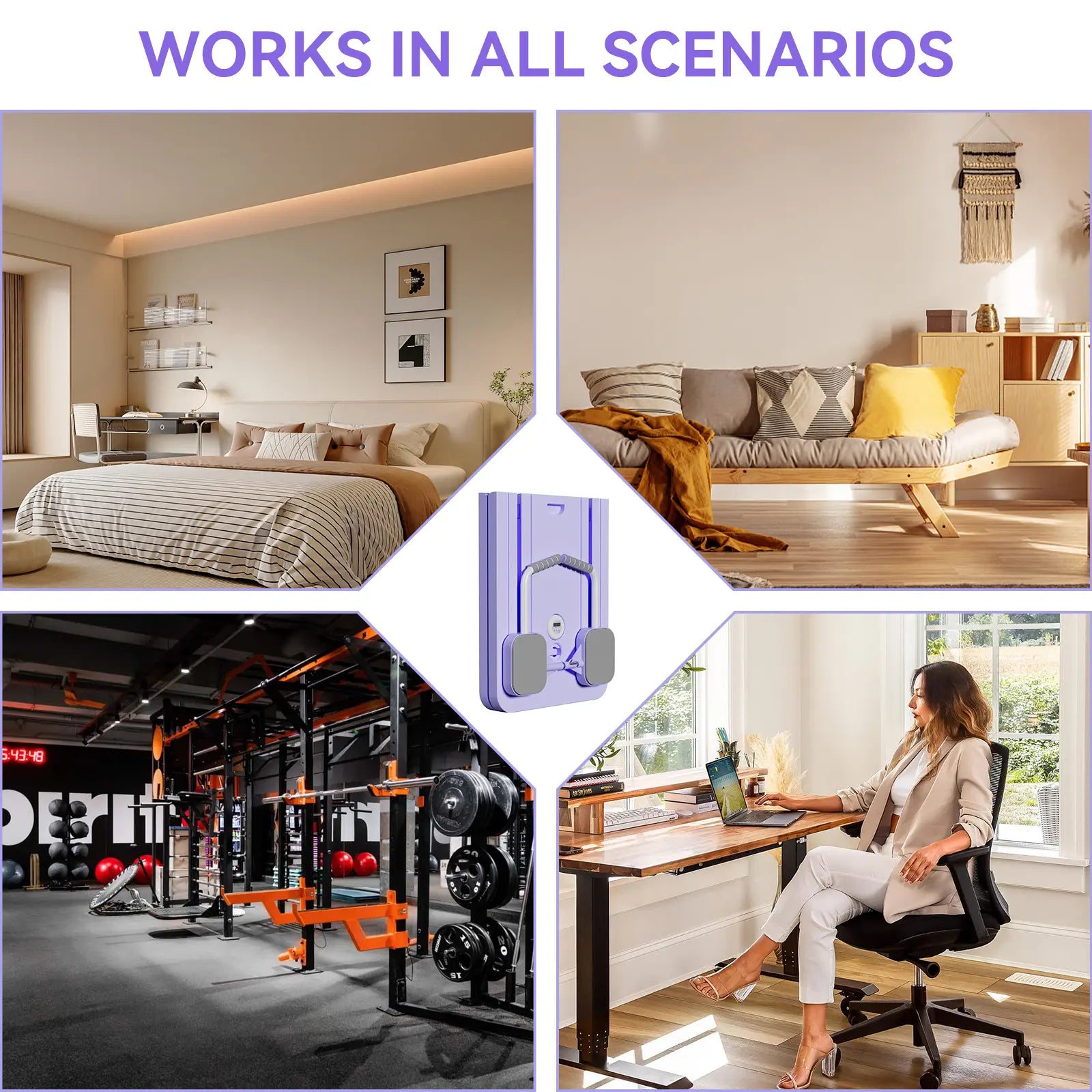 Vigorbrawn Foldable Abdominal Exercise Machine 