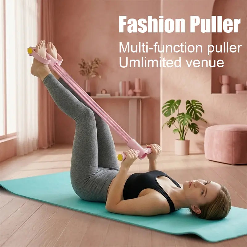 6-Tube Elastic Pedal Puller