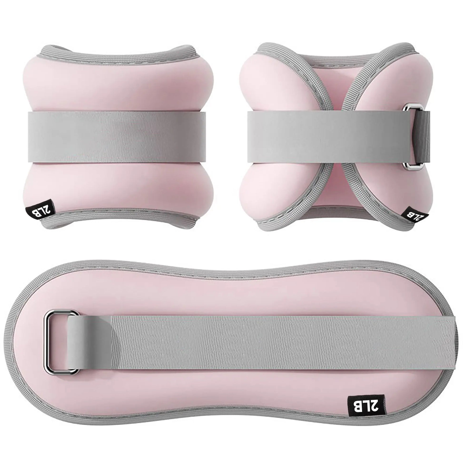 Adjustable Weighted Ankle Straps (1/2/3/5 Lbs)