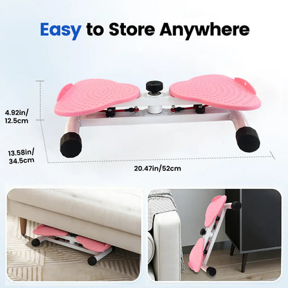 Ranbro Waist Twist Machine with Resistance Bands