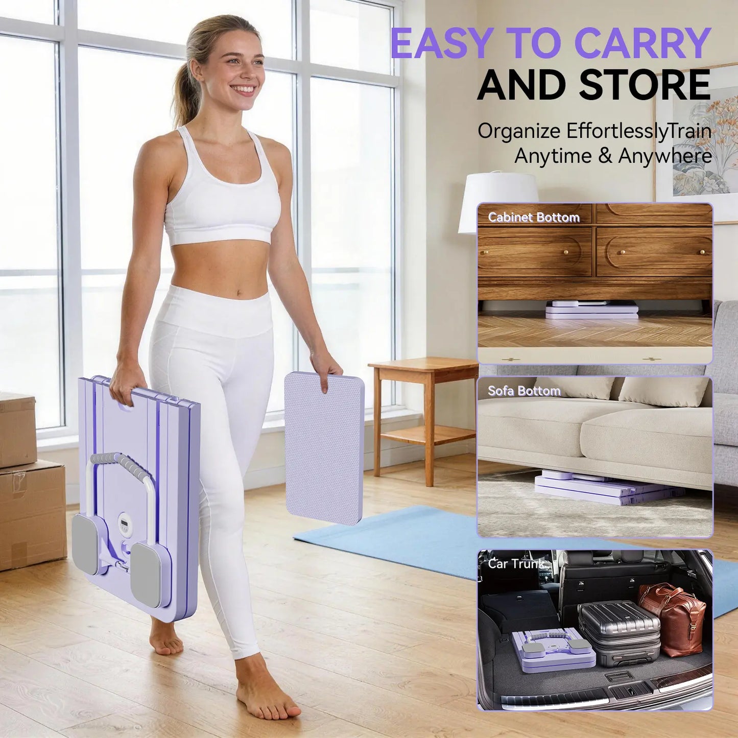 Vigorbrawn Foldable Abdominal Exercise Machine 