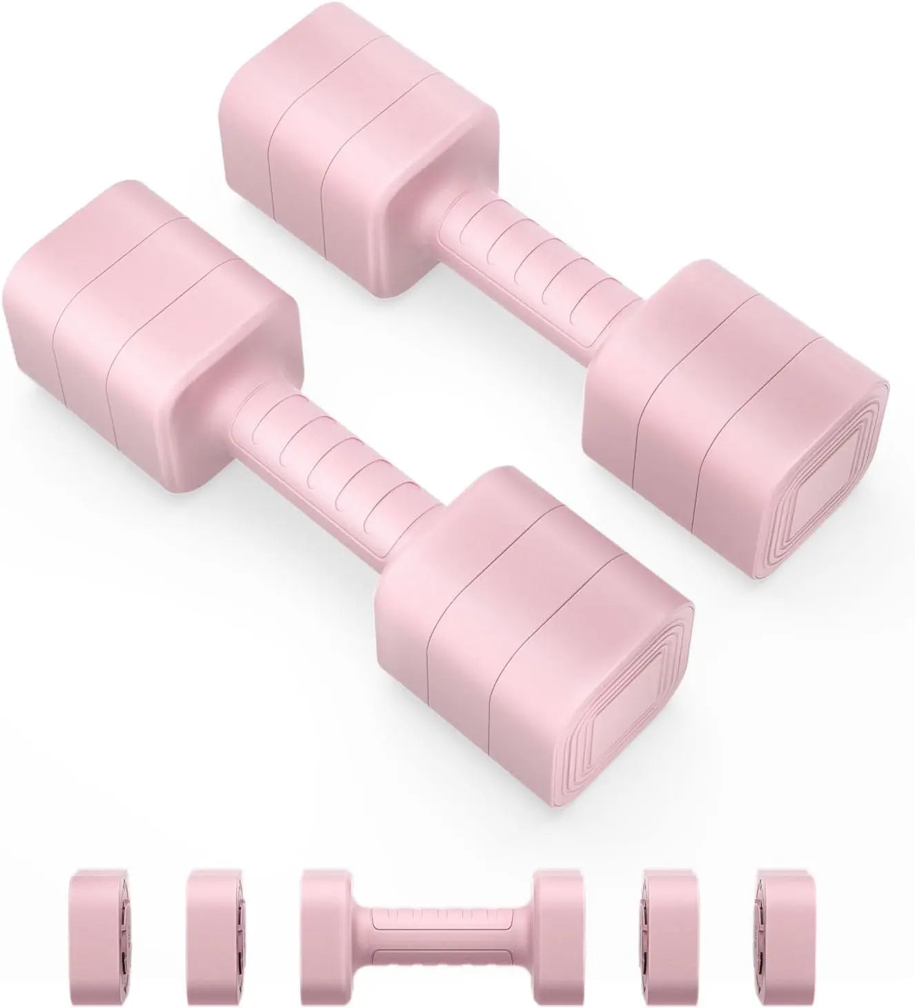 3-In-1 Adjustable Home Gym Dumbbell Set