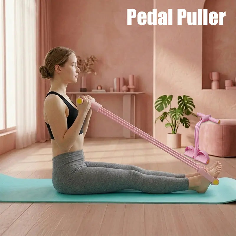 6-Tube Elastic Pedal Puller