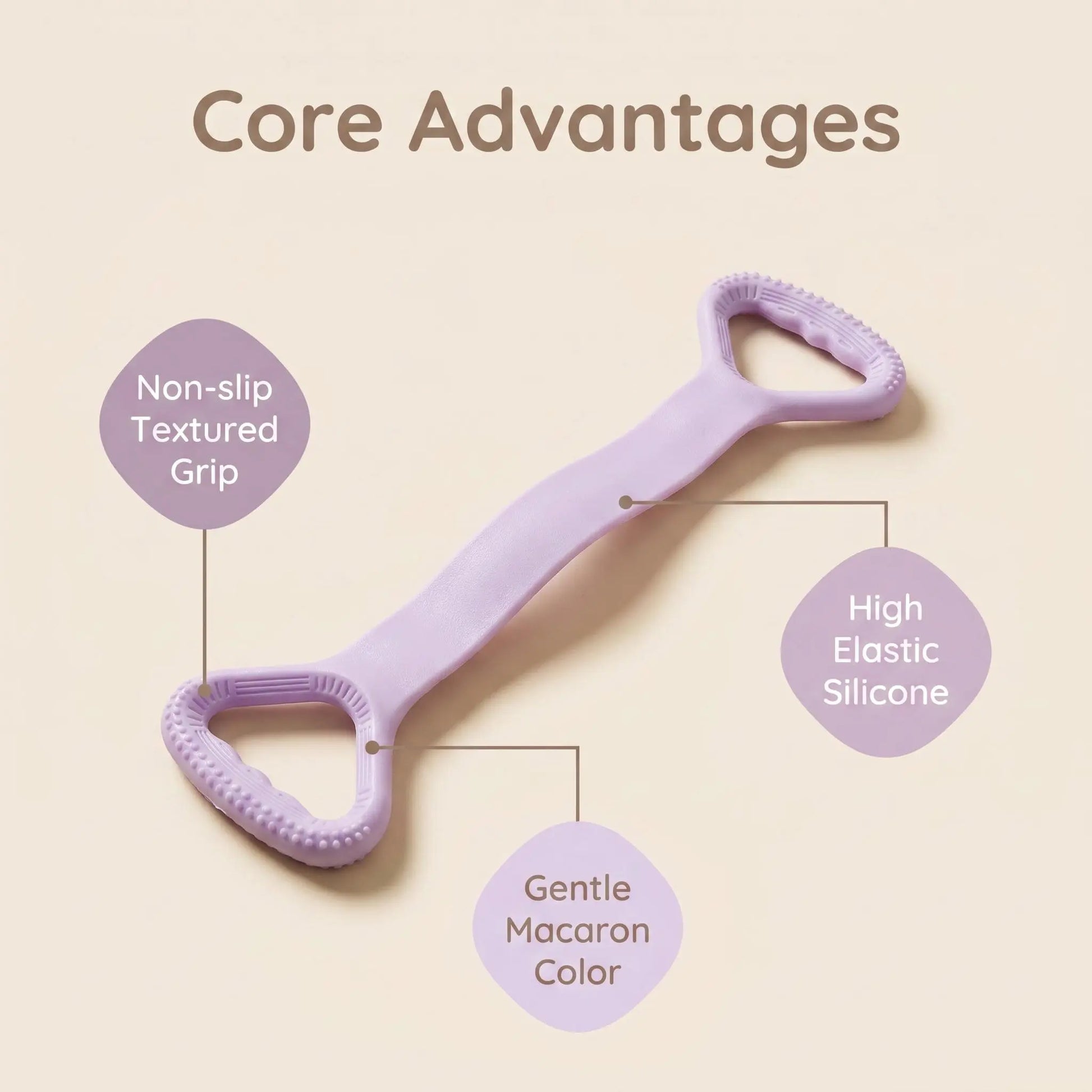 8-Shape Silicone Hand-Pulling Resistance Band