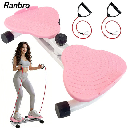 Ranbro Waist Twist Machine with Resistance Bands